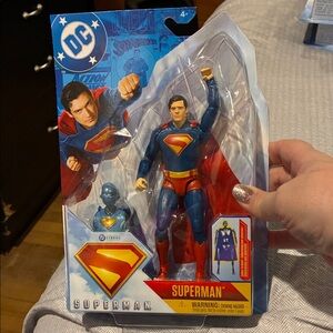 DC Superman Action Figure - Blue and Red